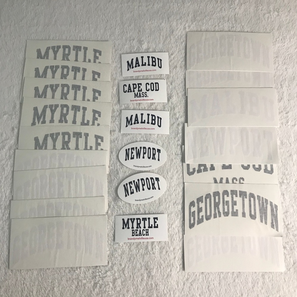 25 Brandy Melville Stickers